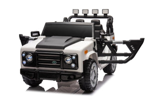 English Elm 12v7a Kids Ride on Off Road Car with Leather Seat Remote Control and Open Doors W1620122090