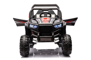 English Elm 12v7a*2 Kids Four Wheel Drive Ride on Car with Leather Seat and 2.4g Remote W1620113611
