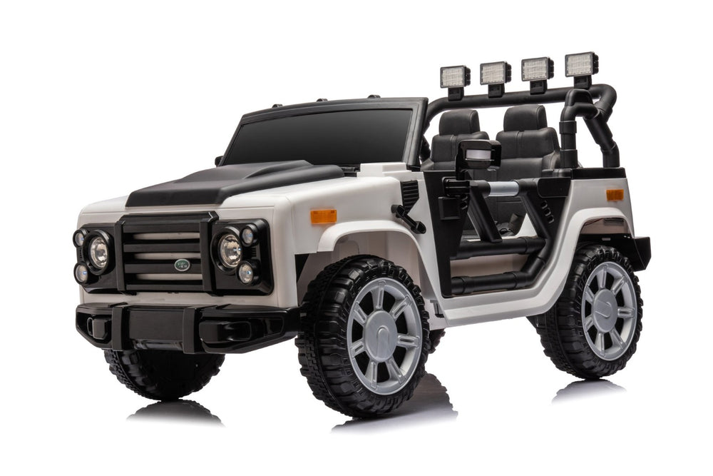 English Elm 12v7a Kids Ride on Off Road Car with Leather Seat Remote Control and Open Doors W1620122090
