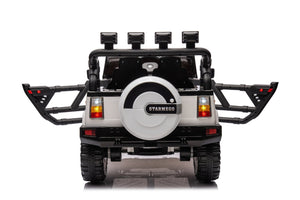 English Elm 12v7a Kids Ride on Off Road Car with Leather Seat Remote Control and Open Doors W1620122090