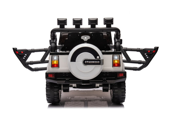 English Elm 12v7a Kids Ride on Off Road Car with Leather Seat Remote Control and Open Doors W1620122090