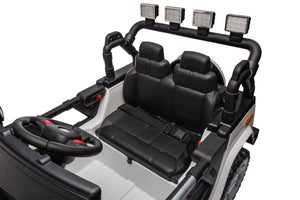 English Elm 12v7a Kids Ride on Off Road Car with Leather Seat Remote Control and Open Doors W1620122090