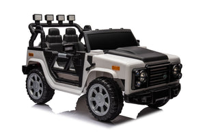 English Elm 12v7a Kids Ride on Off Road Car with Leather Seat Remote Control and Open Doors W1620122090