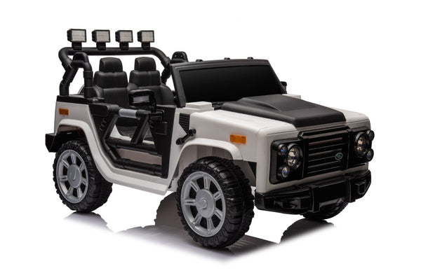 English Elm 12v7a Kids Ride on Off Road Car with Leather Seat Remote Control and Open Doors W1620122090
