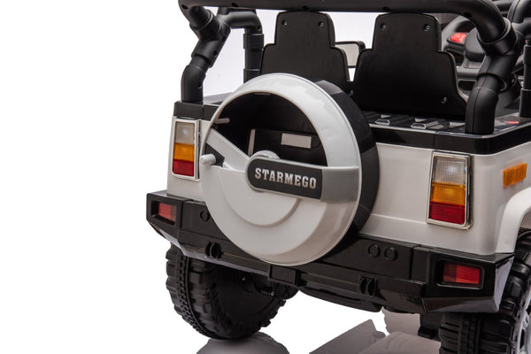English Elm 12v7a Kids Ride on Off Road Car with Leather Seat Remote Control and Open Doors W1620122090