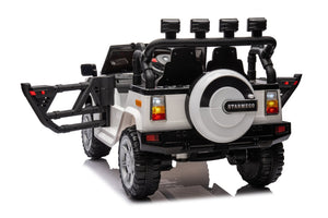English Elm 12v7a Kids Ride on Off Road Car with Leather Seat Remote Control and Open Doors W1620122090