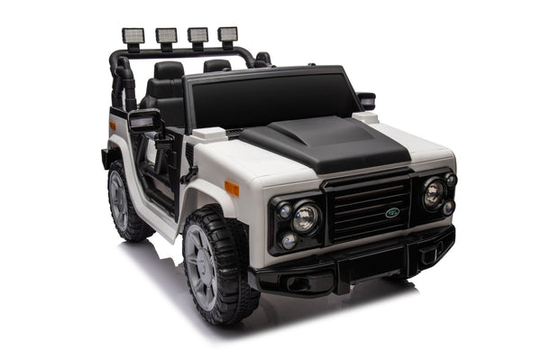 English Elm 12v7a Kids Ride on Off Road Car with Leather Seat Remote Control and Open Doors W1620122090