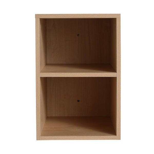 English Elm 12 Compact Wall Storage Shelf Unit with Adjustable Two-Tier Design, Eco Plywood, Water-Resistant Finish W999125014
