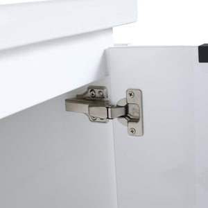 English Elm 48 Inch Soft Close Bathroom Vanity With Sink, Smart Storage & Modern Design For Small Spaces W999S00112