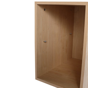 English Elm 60 Inch Modern Soft Close Bathroom Vanity With Double Ceramic Sinks & Smart Storage Solution W999S00113
