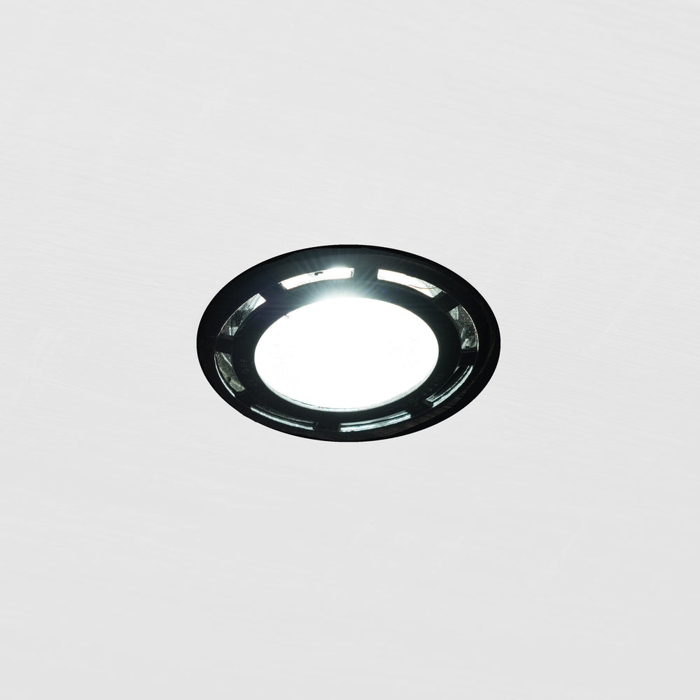 English Elm Contemporary Modern Display Cabinet with Glass Shelves & Bottom Storage for Wine, Decor, White B107131407