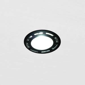 English Elm Contemporary Modern Display Cabinet with Glass Shelves & Bottom Storage for Wine, Decor, White B107131407