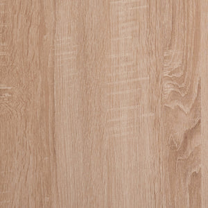 English Elm Dining Modern Two-Tone Dining Table for 4 with Thick Melamine Hollow-Core Top & Sturdy Wood Legs B107P353131