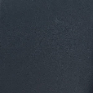 English Elm Vanity Dark Brown Cushioned Stool with Vinyl Seat, Easy-Clean Black Cushion, Taupe Legs Finish, Compact Design for Dressing Room Comfort and Style B107131432