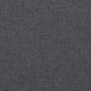 English Elm Tina Linen Upholstered 8-Piece Sectional with Ottoman, USB Cupholder Console, Removable Cushions Dark Gray B102S00022