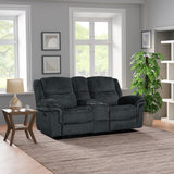 Manual Reclining Sofa, Storage, Cup Holders, USB Ports, Power Sockets