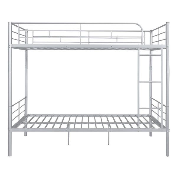 English Elm Full Over Metal Bunk Bed Convertible Iron Frame for Kids and Guest Rooms MF310408AAN