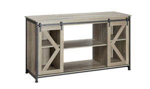 English Elm Metal Aquarium Stand with Cabinet Gray 58.9" x19.7" x32.6" Heavy-Duty 1000lb Top Load, Storage for Tanks & Reptile Terrariums W1162122485