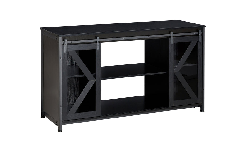 English Elm fish tank cabinet Black 58.9" x19.7" x32.6" Heavy-Duty Stand 1000lb Top Load Storage Shelves Durable W1162122486
