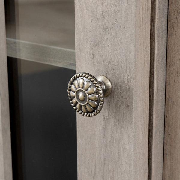 English Elm TVstand,media modern gray entertainment console with 1400W infrared electric fireplace, LED Bluetooth band, 62.6" L storage cabinet for TVs up to 65", safe flame effect, 120V home heating ambiance W679119744