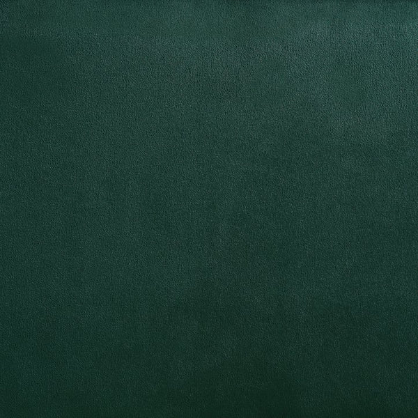 English Elm Shannon Plush Velvet Sectional Sofa with Chaise — L-Shaped Modern Design, Removable Cushions, Foam Support Green B102S00013