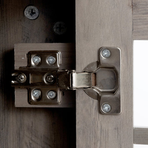 English Elm TVstand,media modern gray entertainment console with 1400W infrared electric fireplace, LED Bluetooth band, 62.6" L storage cabinet for TVs up to 65", safe flame effect, 120V home heating ambiance W679119744