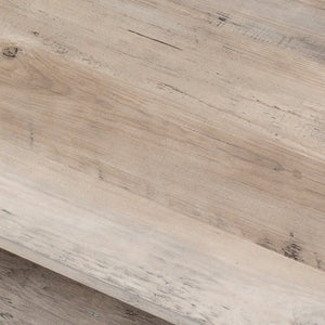 English Elm TVstand,media modern gray entertainment console with 1400W infrared electric fireplace, LED Bluetooth band, 62.6" L storage cabinet for TVs up to 65", safe flame effect, 120V home heating ambiance W679119744