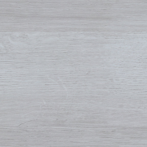 English Elm Home Office Printer Stand with File Drawers, Open Shelves & Silver Handles in White Oak — Durable, Stylish Workstation Storage B107130924