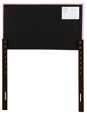 English Elm Super Nova G0129-QHB Upholstered Queen Headboard with Adjustable 41–53" Height, Button Tufted Finish Pink 25 L x 41 W x 3 H B078112056