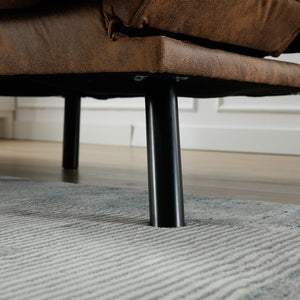 English Elm UNITED Plush Velvet Sleeper Sofa Bed with Metal Legs, 600lb Capacity, Breathable Foam Comfort and Style Coffee W1568P235145