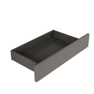 English Elm Queen Upholstered Platform Bed with Button-Tufted Headboard, 2 Storage Drawers & Dual USB Ports Gray SF000041AAE