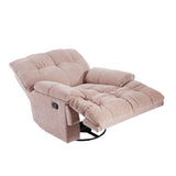 Pink Recliner Chair: Overstuffed, Swivel, Rocking - Comfortable Seating, Easy Assembly