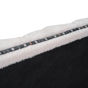 English Elm Teddy Upholstered Queen Platform Bed with Twin XL Trundle, LED Remote & App-Control Nightlight Romance Beige SF000046AAA-1