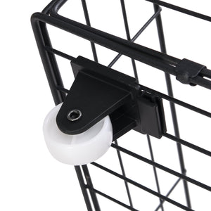 English Elm Queen LED Bed Frame with Storage Headboard, 2 Drawers, Fast Charging Ports, Metal Slats, Silent Support W1916126253