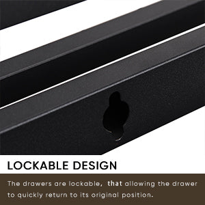 English Elm Queen LED Bed Frame with Storage Headboard, 2 Drawers, Fast Charging Ports, Metal Slats, Silent Support W1916126253