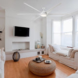 English Elm 100" Ceiling Fans With Lights and Remote