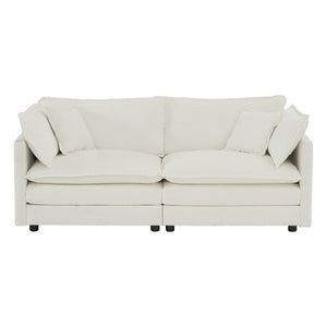 English Elm Sofa Set Of 2 Modern Chenille Couch, Versatile 2+3 Seater Deep Seat Design For Stylish Living Rooms W714S00555-GIGA