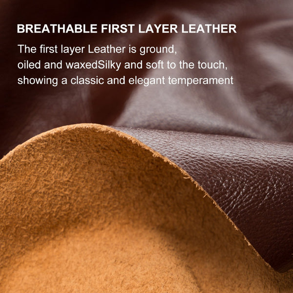 English Elm Seat 29.5" Brown Leather Wooden Bar Stool - 360° Swivel, Eco-Friendly Design For Kitchen & Home W2195135485-GIGA