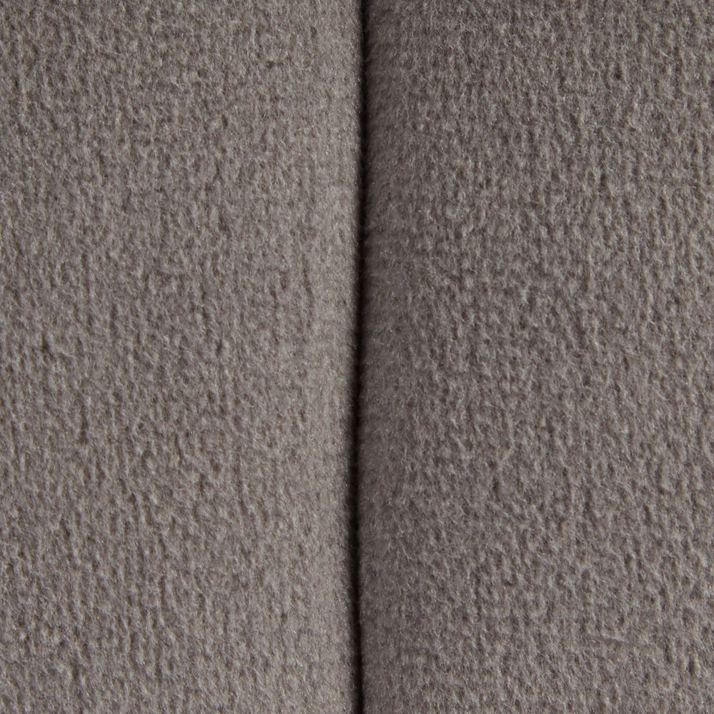 English Elm Braided Round Ottoman In Dark Grey Velvet - Modern Elegance, Multi-Purpose Comfort For Any Room B116135816