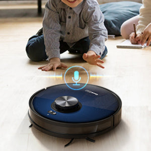 English Elm Geek Smart Robot Vacuum Mop with Lidar Navigation and 2700pa Suction for Pet Homes W100256728