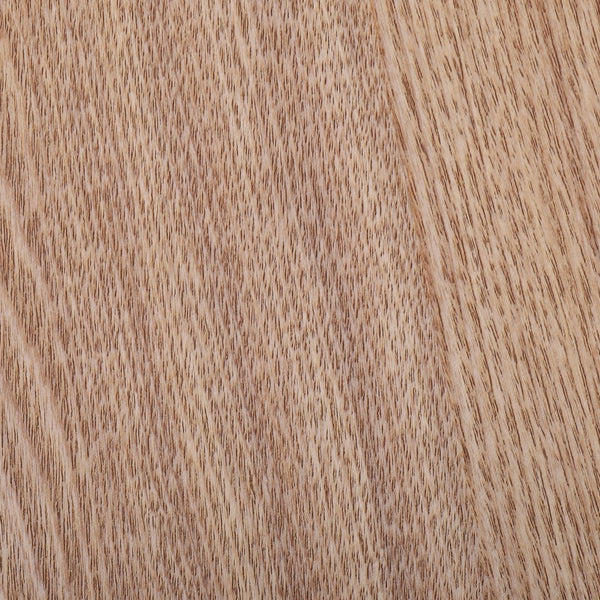 English Elm Pebble Mid-Century Side Table Set, Natural Wood Round Tray Tops, Tapered Legs, Set of 2 (Natural) B116135840