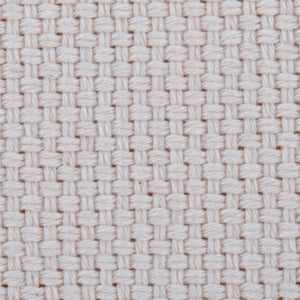 English Elm Large Beige Knitted Pouf Ottoman by LumiSource — Large Round Fabric Footrest, Foam Cushion Comfort B116135814