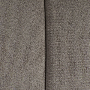 English Elm Braided Round Velvet Ottoman 24" by LumiSource — Stylish Braided Design, Foam-Padded Multiuse Seat Grey B116135820