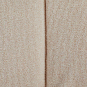 English Elm Braided Round Velvet Ottoman 24" by LumiSource — Stylish Braided Design, Foam-Padded Multiuse Seat Cream B116135819