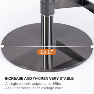 English Elm Black Titanium Swivel Bar Stool Adjustable 21.7–31.5" Height Contoured Back Cushioned Seat for Kitchen Counter & Dining Room Comfort W2195135503