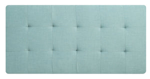 English Elm Stylish Teal Upholstered Bench Ottoman for Living Room Seating and Everyday Use B078108250