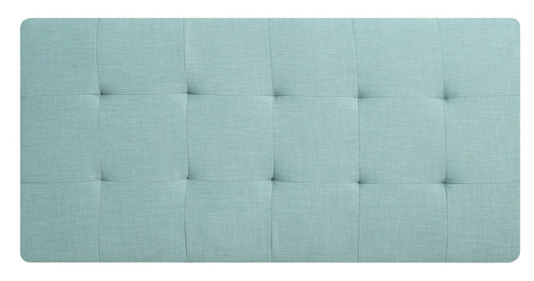 English Elm Stylish Teal Upholstered Bench Ottoman for Living Room Seating and Everyday Use B078108250