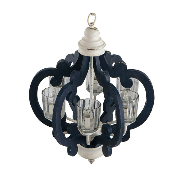 English Elm 3 Light Whitewash Fir Wood Drum Chandelier Iron Accents Farmhouse Foyer Dining W2078137030