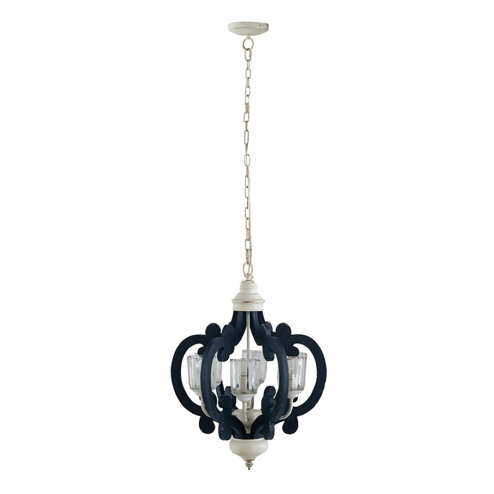English Elm 3 Light Whitewash Fir Wood Drum Chandelier Iron Accents Farmhouse Foyer Dining W2078137030