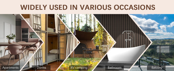 English Elm Please Compact Fully Automatic Portable Washer for Apartments Dorms and Rv Living Gold W1002137459